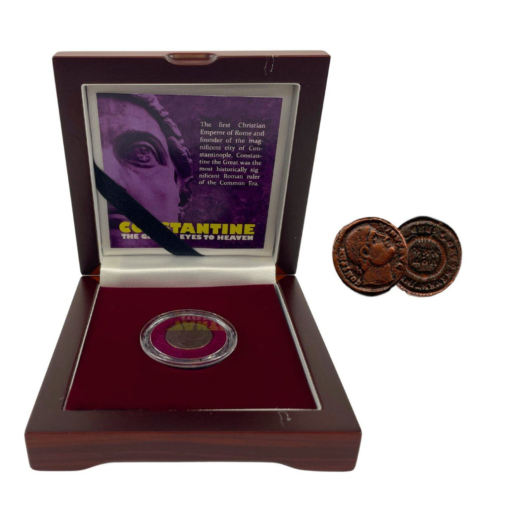 Constantine the Great: “Eyes to Heaven” Coin
