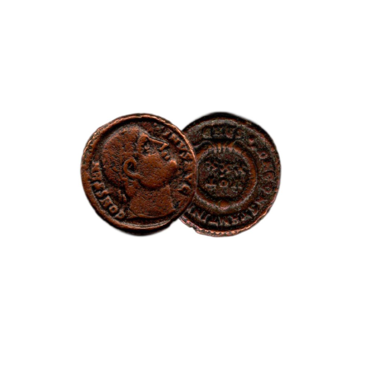 Constantine the Great: “Eyes to Heaven” Coin