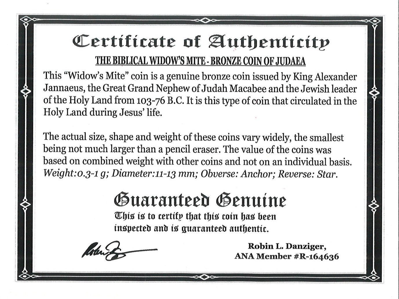 Widow’s Mite: Judean Prutah